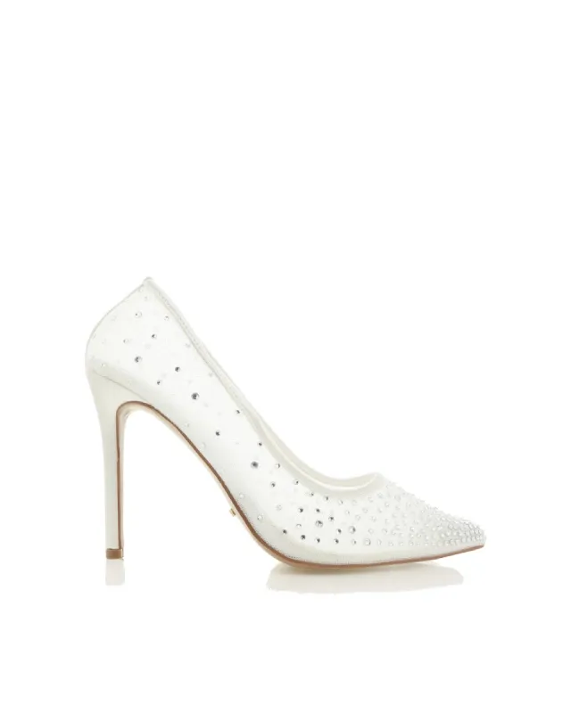 CADELLE - WHITE SATIN sold by Billini