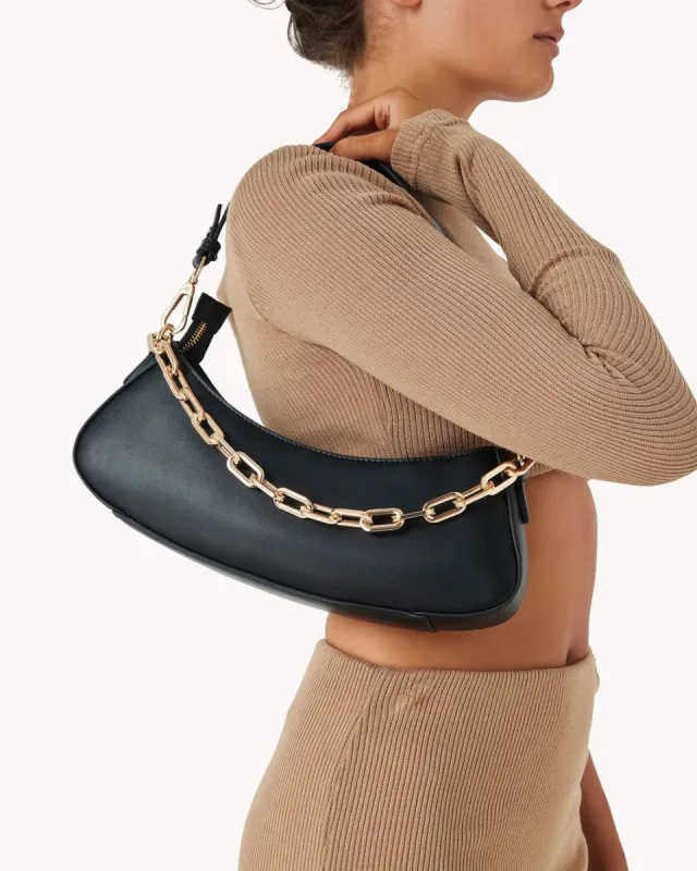 MAPLE SHOULDER BAG - BLACK sold by Billini