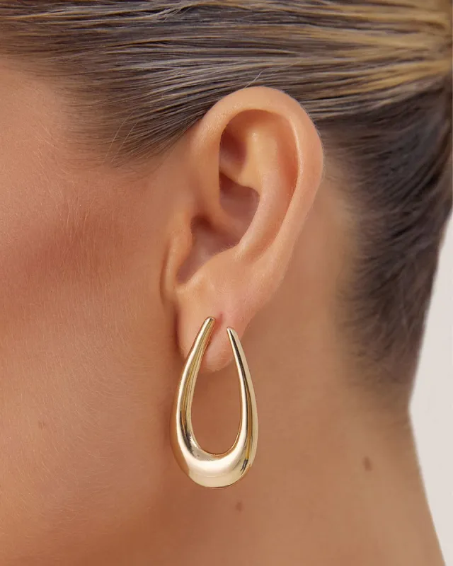 FEMME EARRING - GOLD sold by Billini