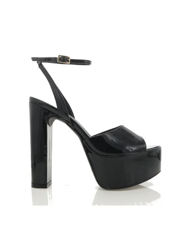 UANNA - BLACK PATENT sold by Billini
