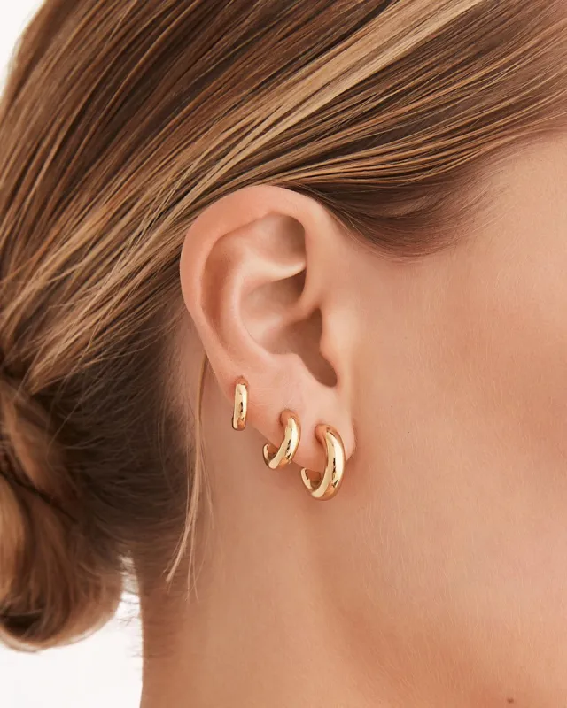 PERY EARRING 3 PACK - GOLD PLATED 18K sold by Billini