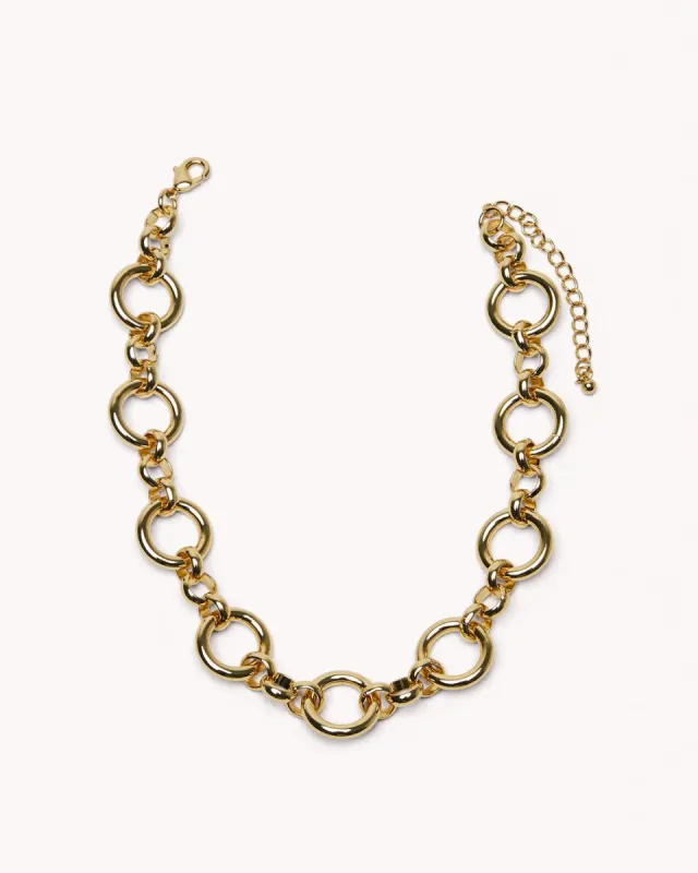 FINA NECKLACE - GOLD sold by Billini