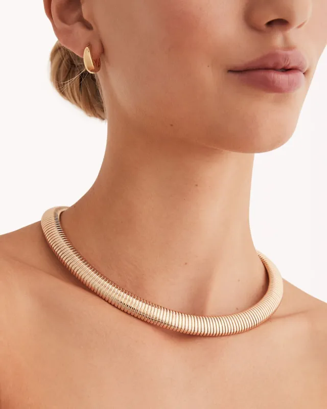 FANDA NECKLACE - GOLD sold by Billini