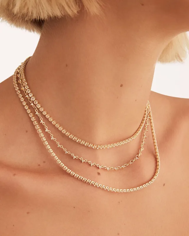 FIRINA MULTI NECKLACE PACK - GOLD sold by Billini