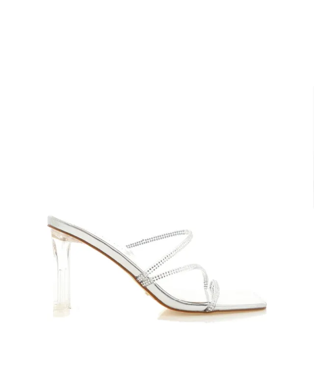 TUCKER - SILVER-DIAMANTE sold by Billini