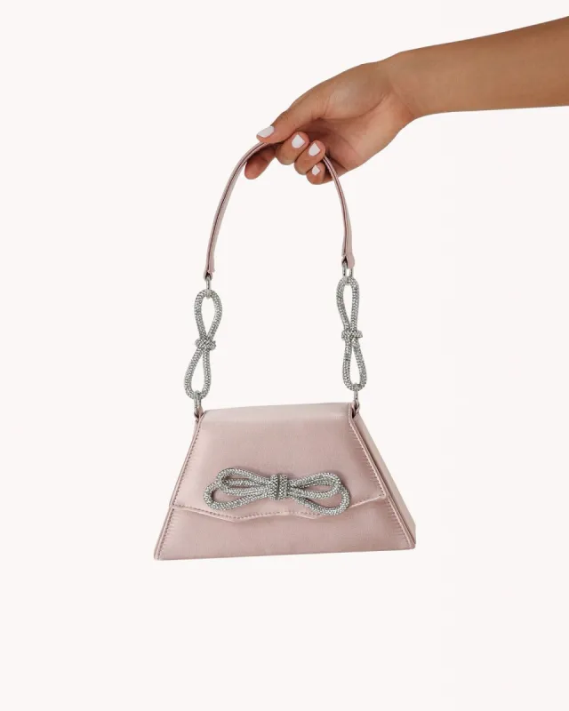 ARIANA HANDBAG - BLOSSOM SATIN-DIAMANTE sold by Billini