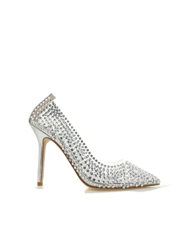 SIBIL - SILVER-DIAMANTE sold by Billini