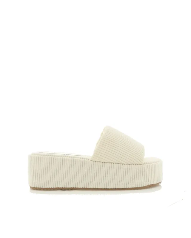 ELVERIA - CREAM RIBBED TERRY made by Billini