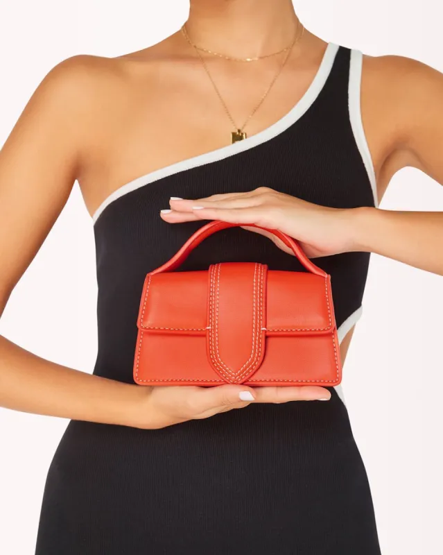 ZITA HANDLE BAG - FLAME sold by Billini
