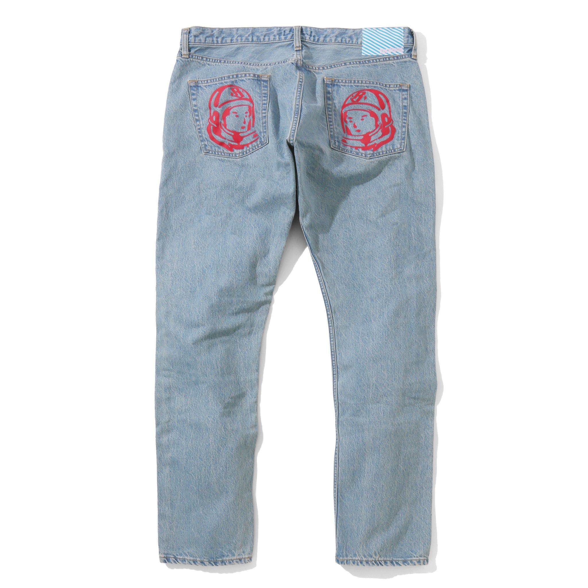 RUNNING DOG DAMAGED DENIM PANTS sold by Billionaire Boys Club product image thumbnail 2
