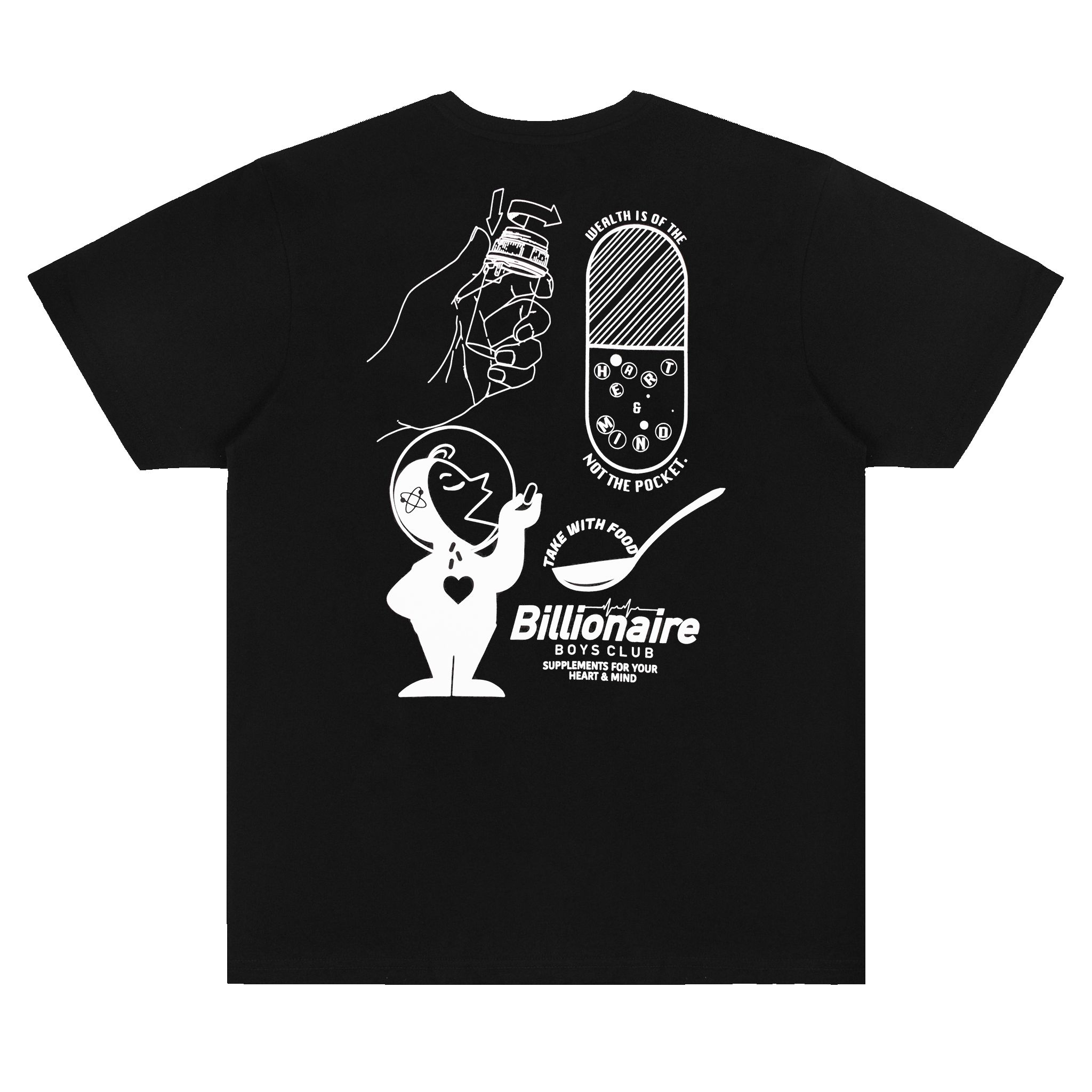 TAKE WITH FOOD SS TEE sold by Billionaire Boys Club product image thumbnail 3