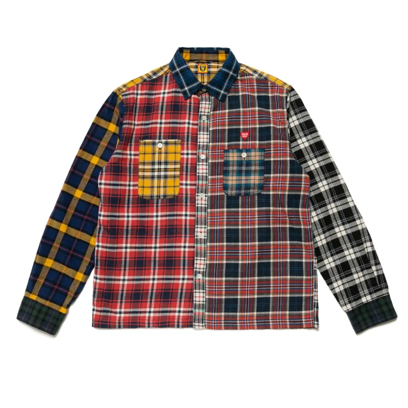 CRAZY CHECK L/S SHIRT sold by Billionaire Boys Club