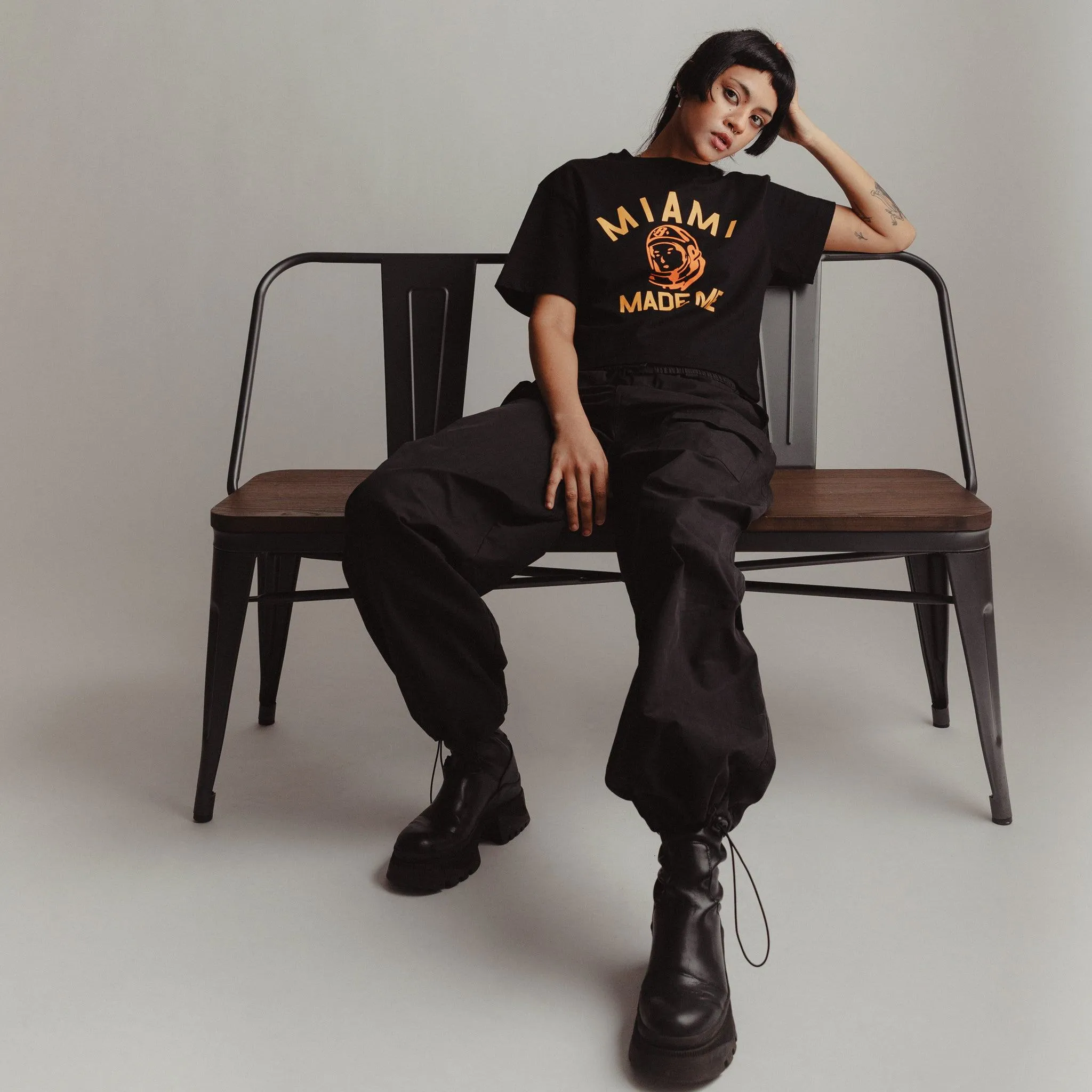 Miami Made Me Cropped Tee sold by Billionaire Boys Club product image thumbnail 5