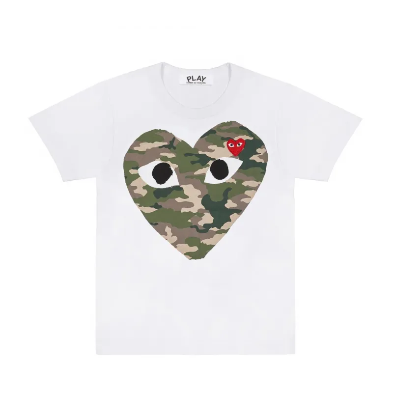 CAMO BIG HEART T-SHIRT sold by Billionaire Boys Club