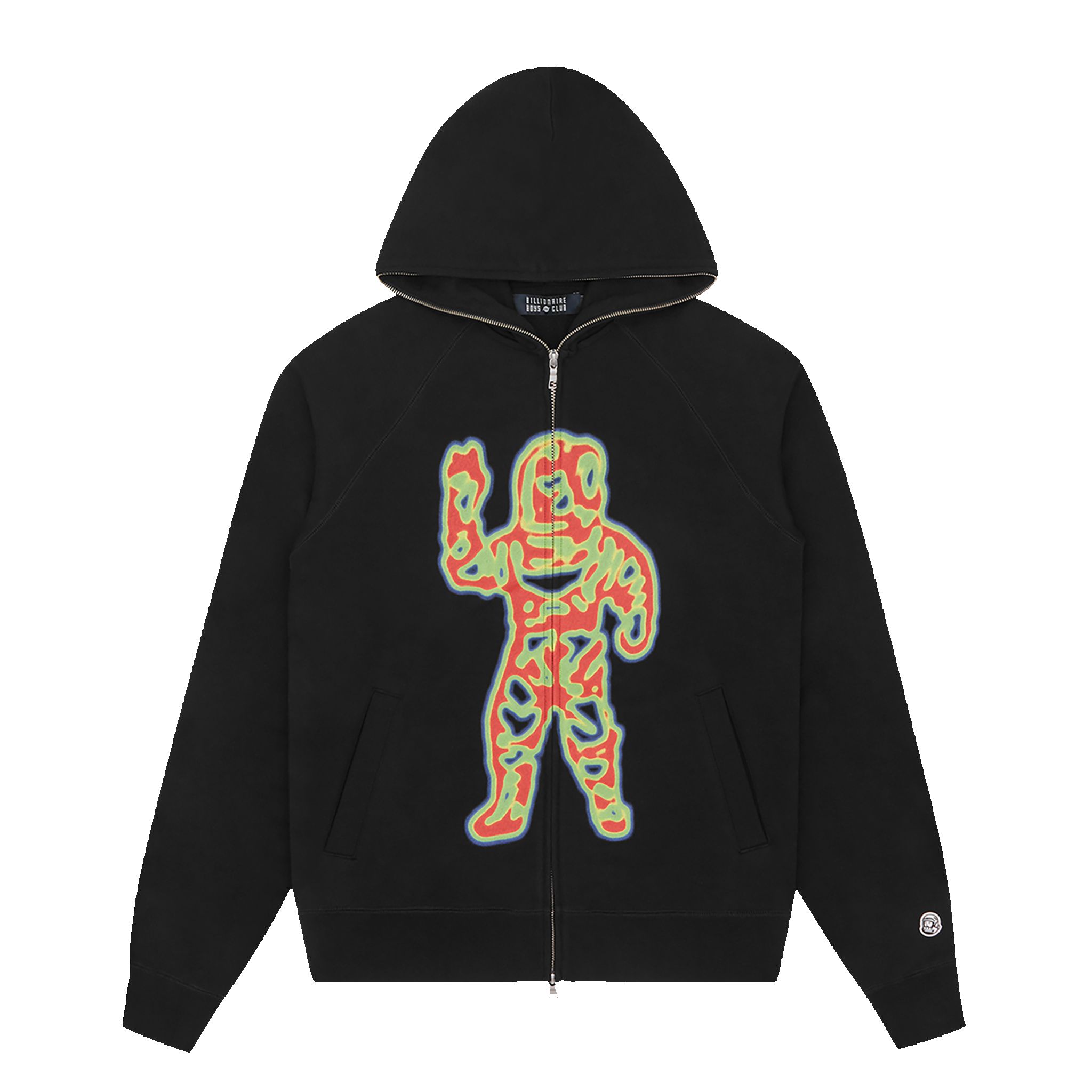 HEAT MAP STANDING ASTRO ZIP THROUGH HOOD sold by Billionaire Boys Club