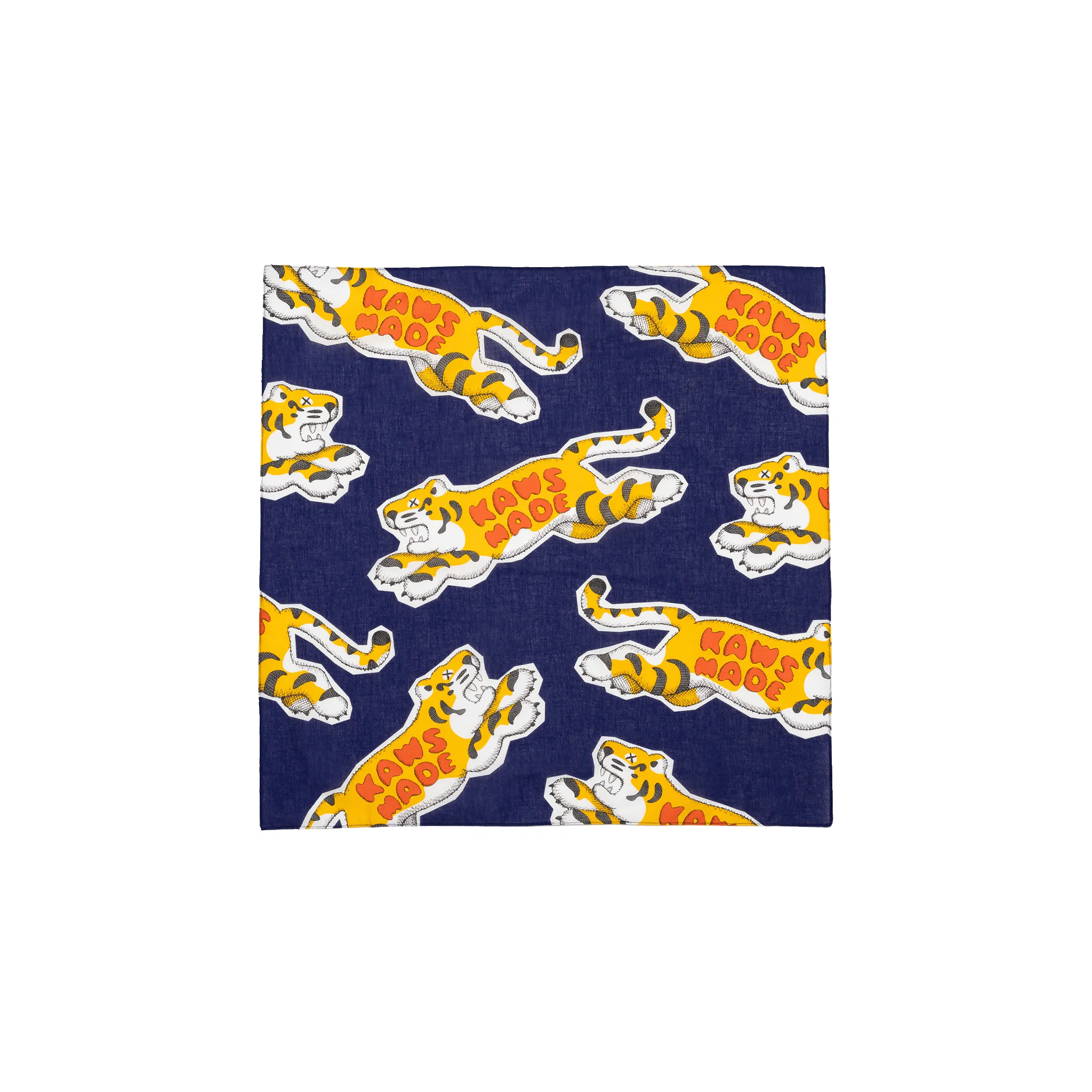 KAWS MADE ANIMAL PATTERNED BANDANA sold by Billionaire Boys Club