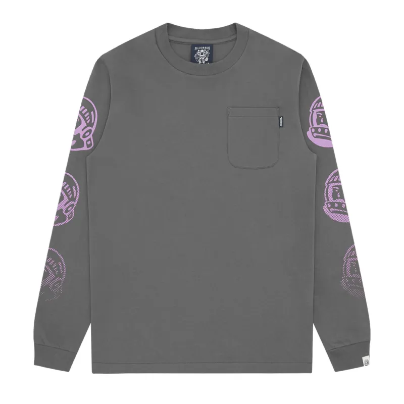STRAIGHT LOGO L/S T-SHIRT sold by Billionaire Boys Club