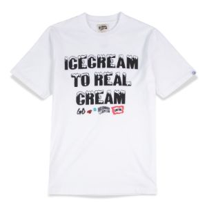 ICECREAM TO REAL CREAM TEE sold by Billionaire Boys Club