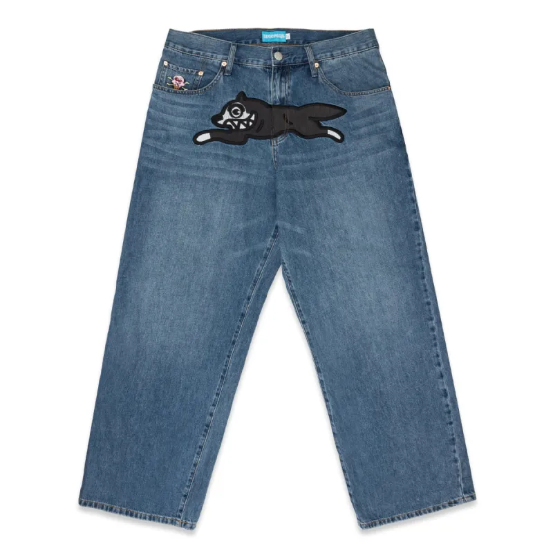 IC CORDUROY RUNNING DOG WIDE LEG DENIM made by Billionaire Boys Club