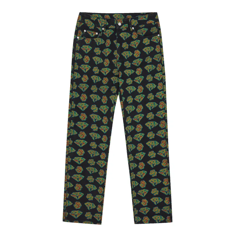 HEAT MAP DIAMONDS & DOLLARS DENIM PANTS sold by Billionaire Boys Club