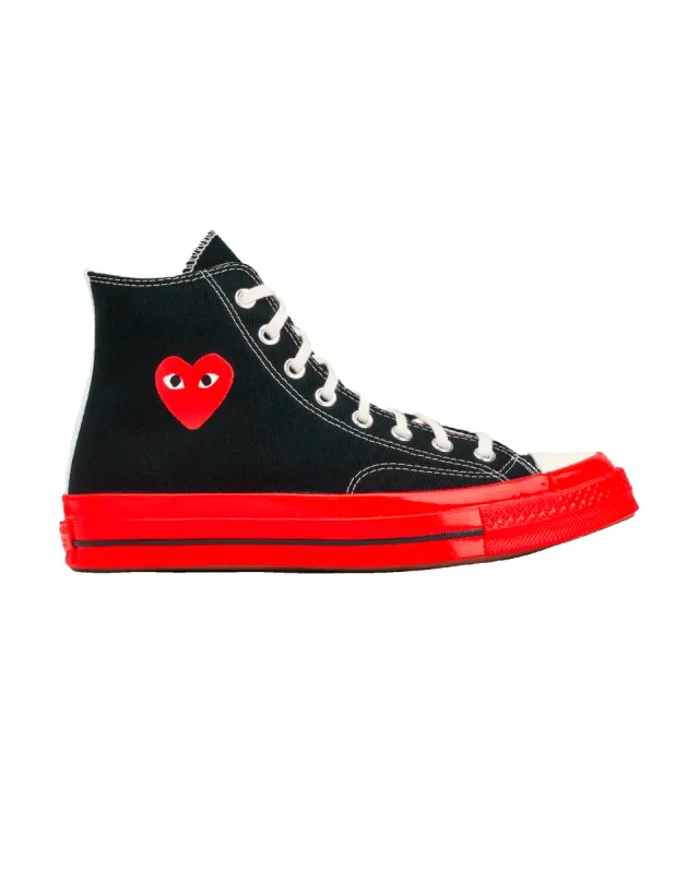 CHUCK TAYLOR RED SOLE HIGH TOP sold by Billionaire Boys Club