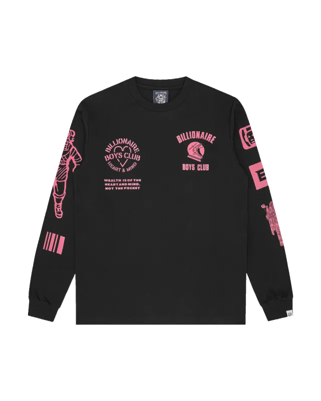 Multi Graphic Long-Sleeve T-Shirt sold by Billionaire Boys Club