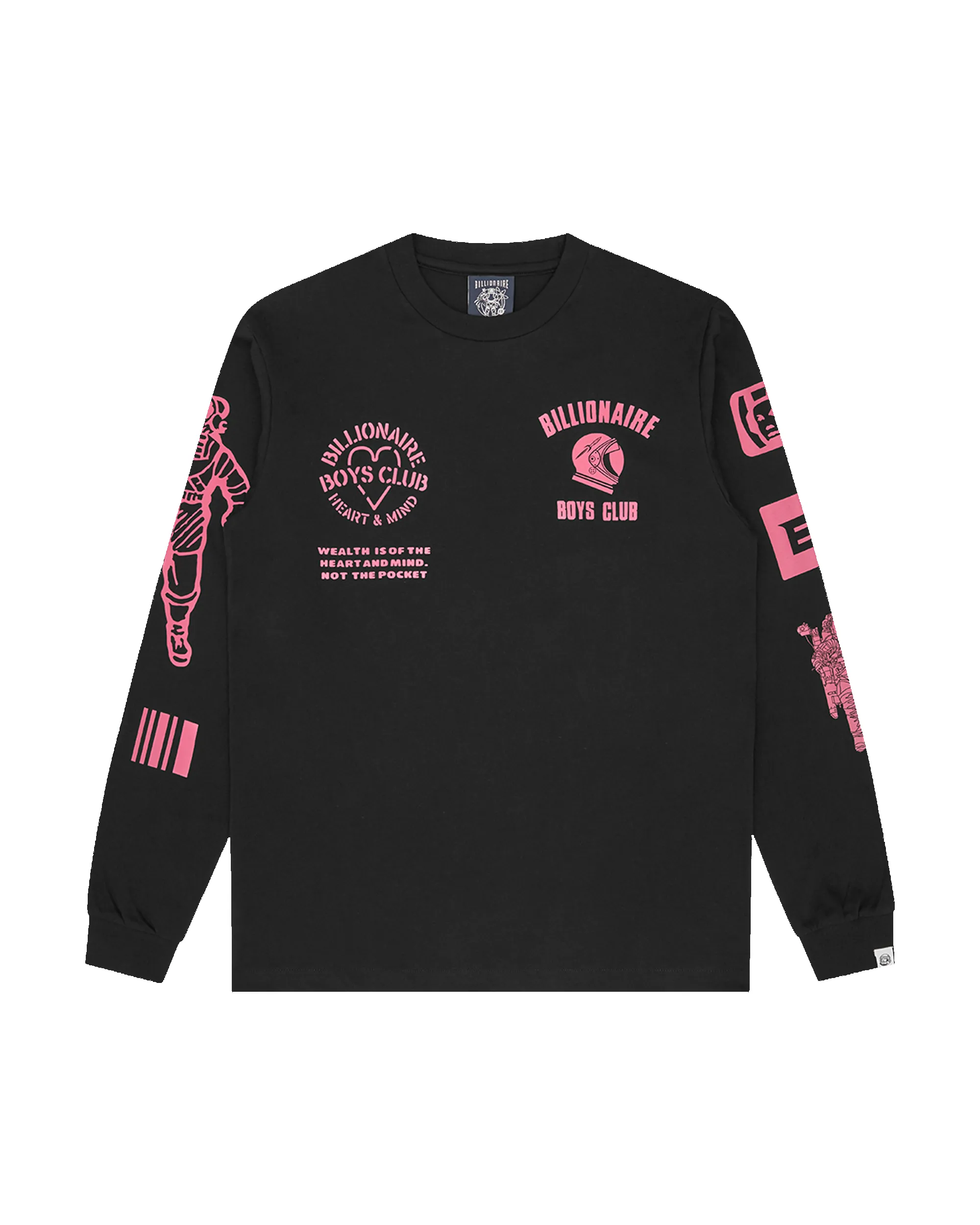 Multi Graphic Long-Sleeve T-Shirt sold by Billionaire Boys Club