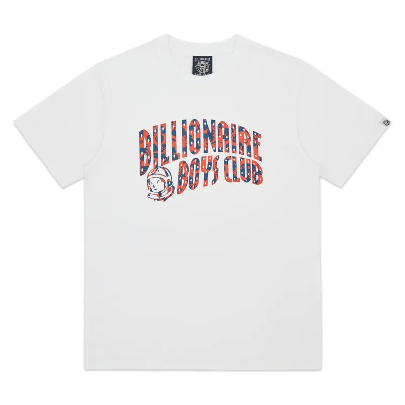 HIBISCUS CAMO ARCH LOGO T-SHIRT sold by Billionaire Boys Club