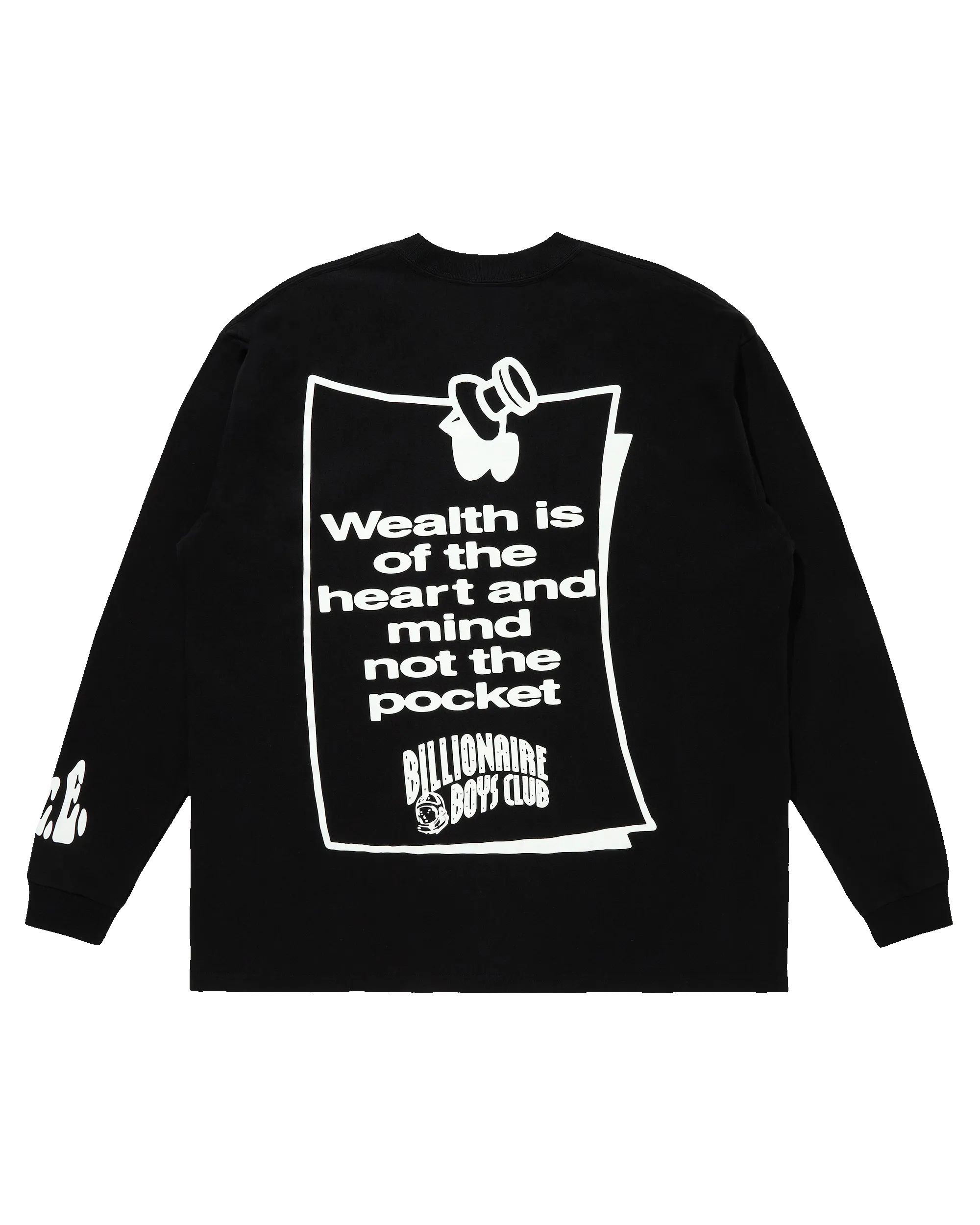 Cotton Long-Sleeve T-Shirt Wealth sold by Billionaire Boys Club product image thumbnail 2
