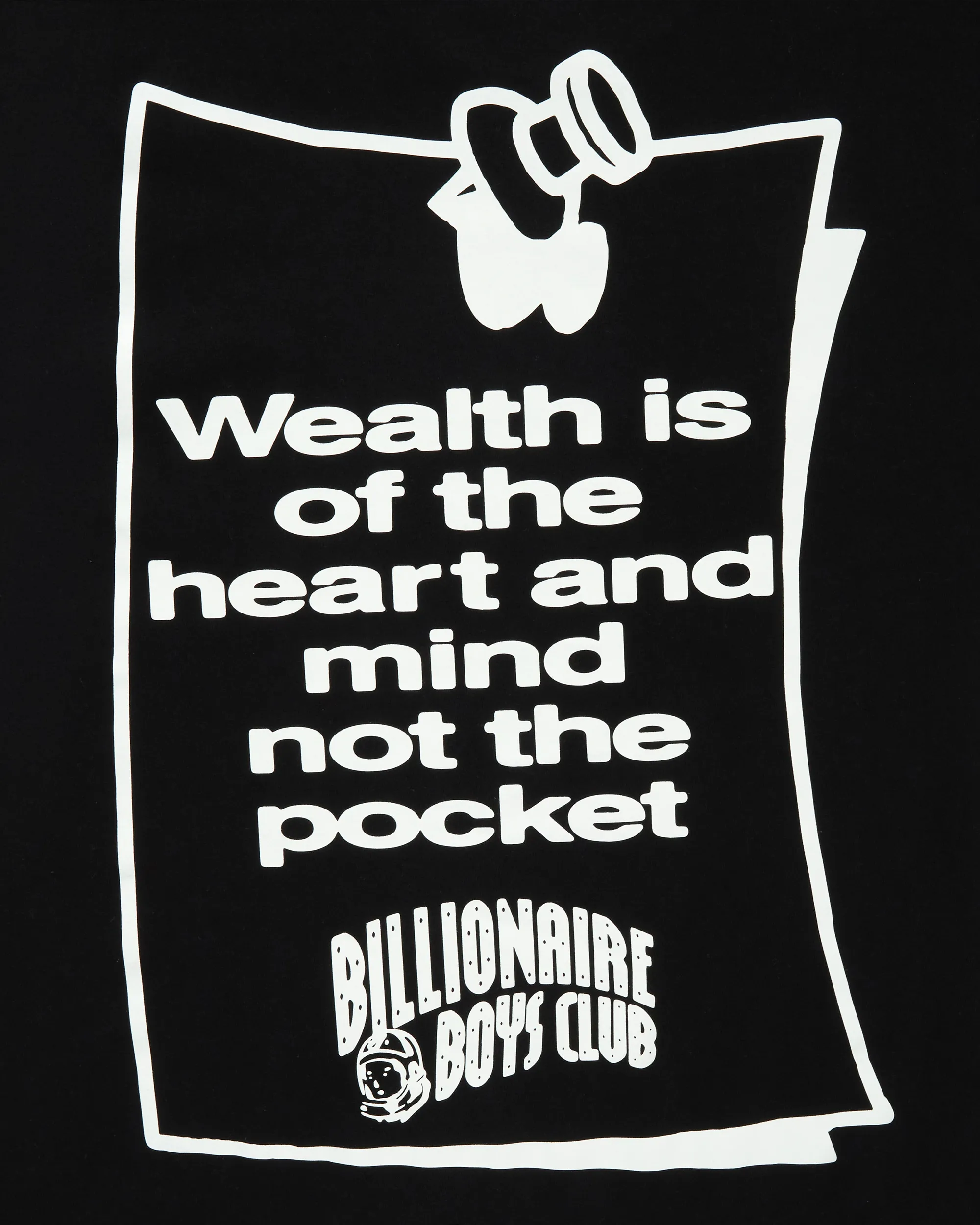 Cotton Long-Sleeve T-Shirt Wealth sold by Billionaire Boys Club product image thumbnail 4