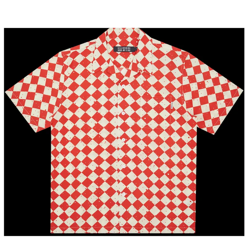 SPACE CHECK S/S SHIRT made by Billionaire Boys Club