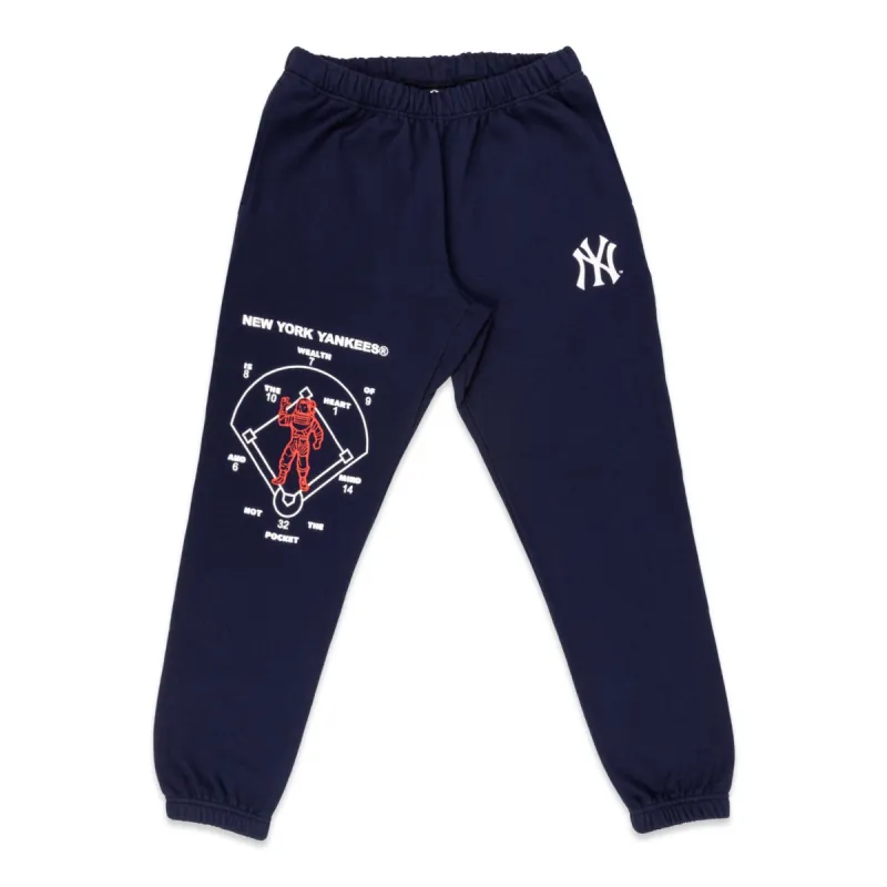 NEW YORK YANKEES X BBC DIAMOND SWEATPANT made by Billionaire Boys Club