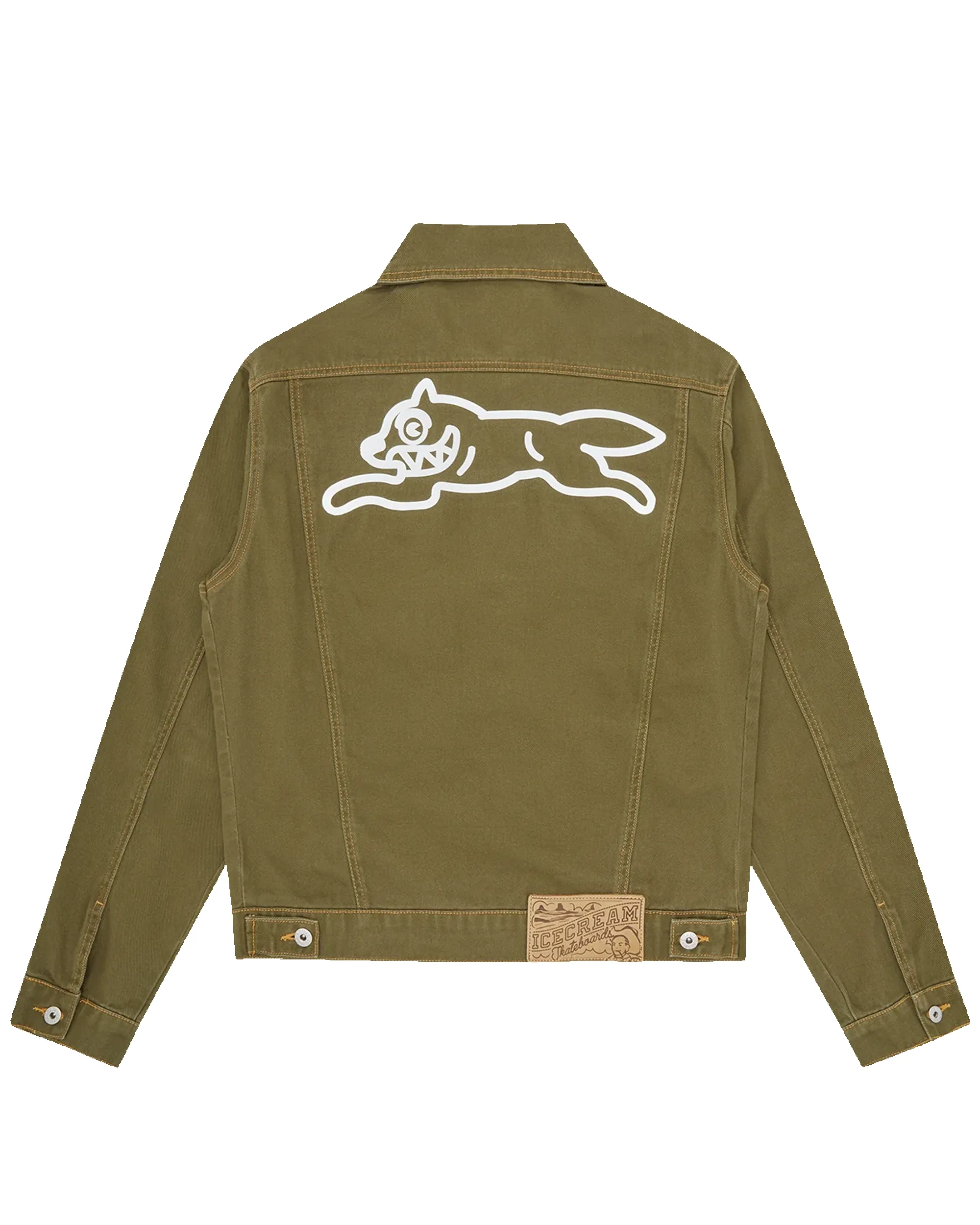 Running Dog Denim Trucker Jacket sold by Billionaire Boys Club product image thumbnail 2