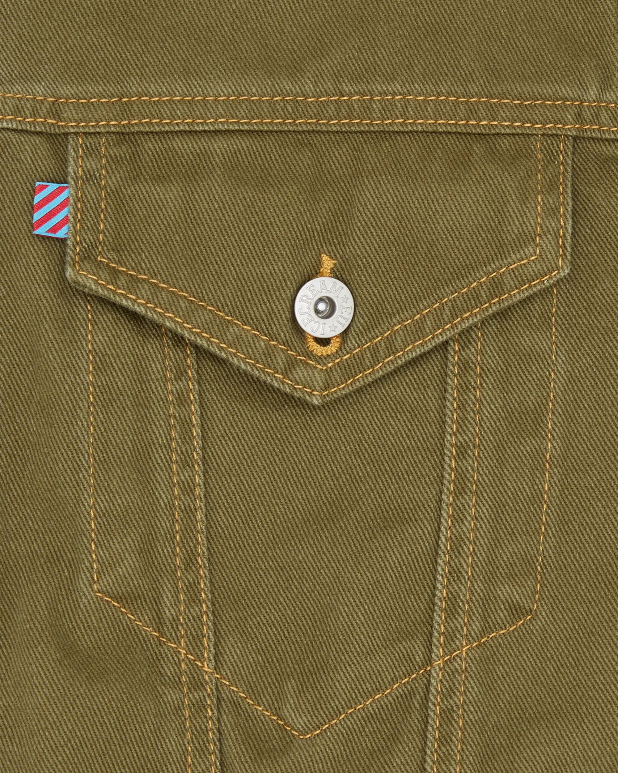 Running Dog Denim Trucker Jacket sold by Billionaire Boys Club product image thumbnail 4