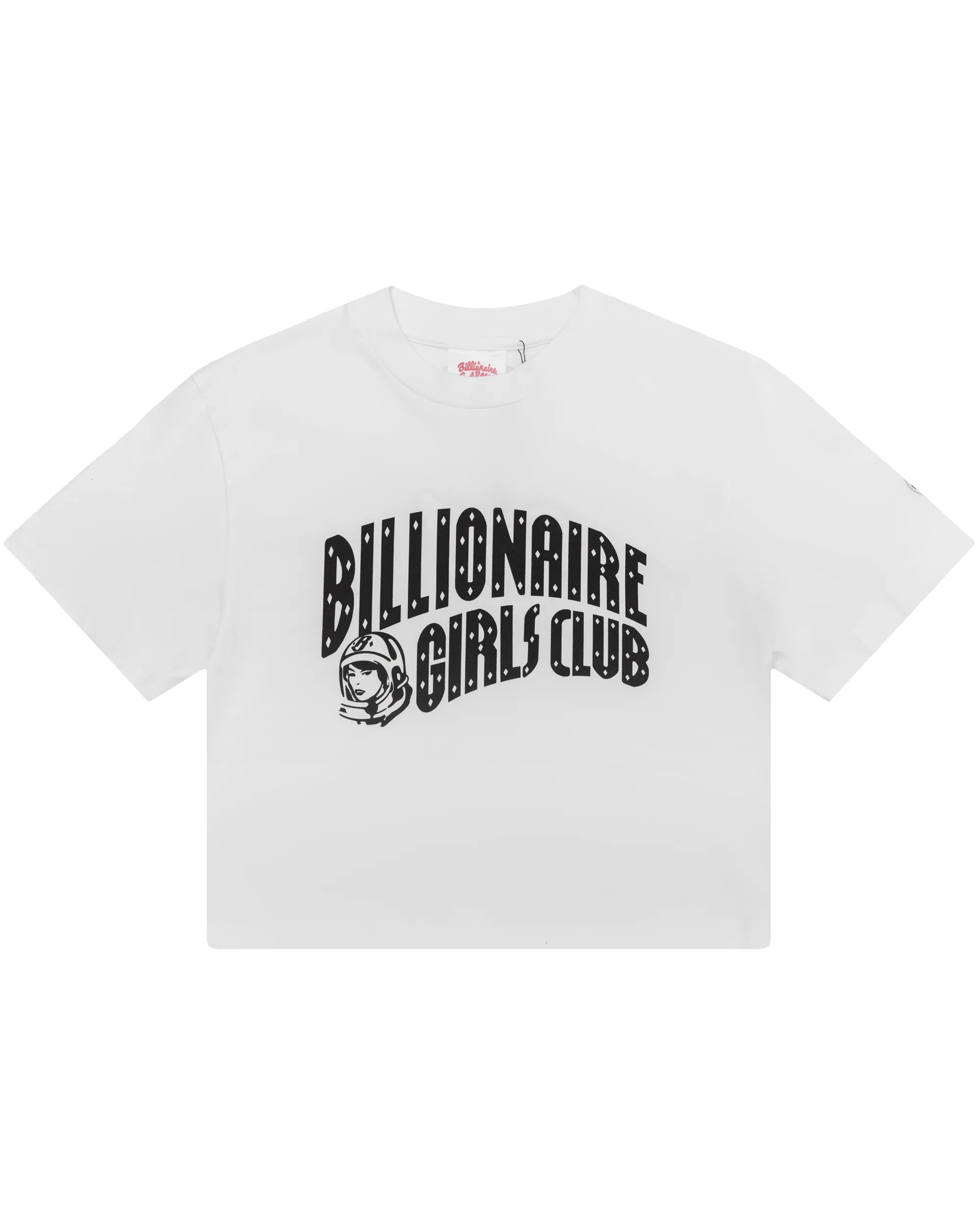 Womens Classic Curve Logo Cropped Tee sold by Billionaire Boys Club
