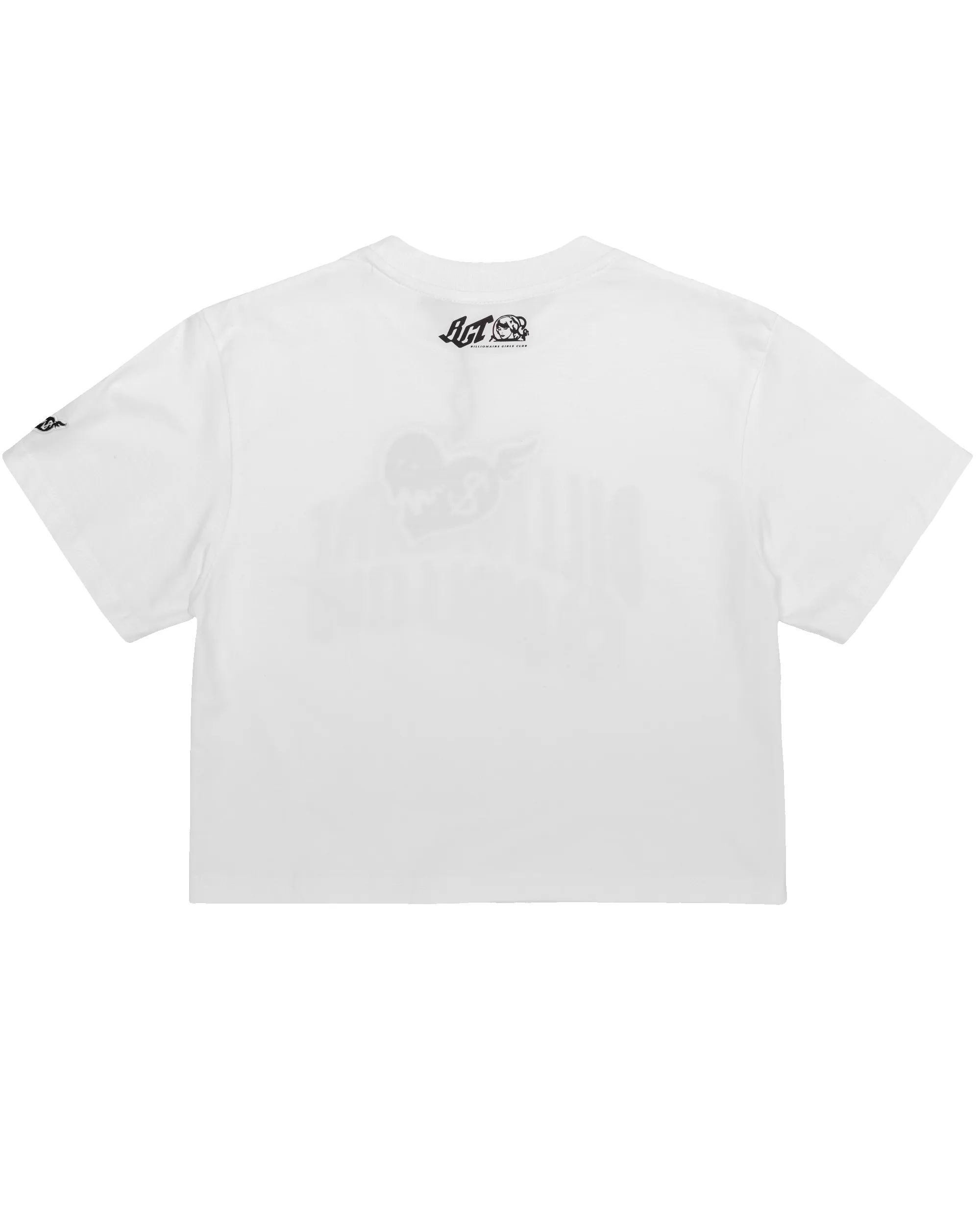 Womens Classic Curve Logo Cropped Tee sold by Billionaire Boys Club product image thumbnail 2