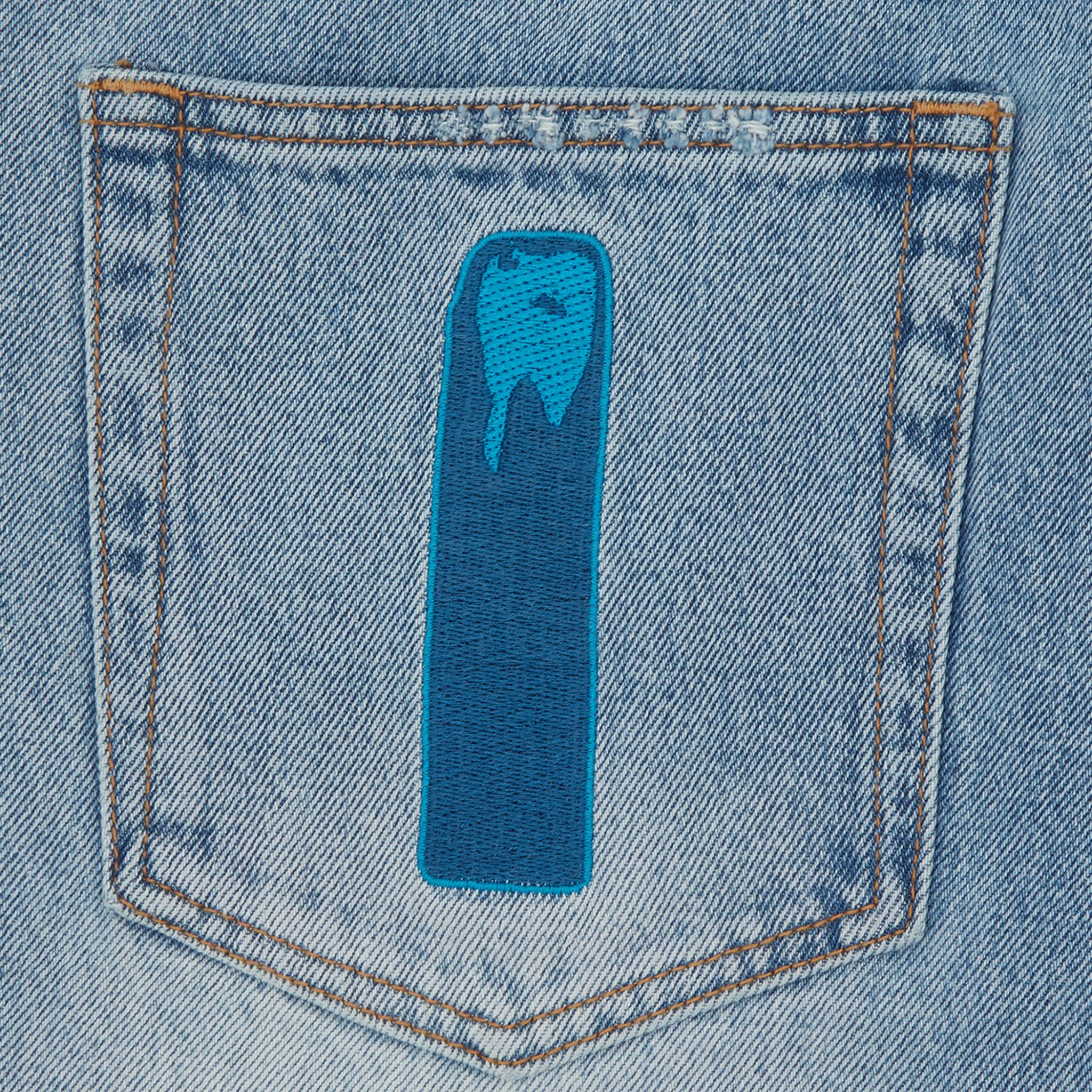 CRYSTAL RUNNING DOG JEANS sold by Billionaire Boys Club product image thumbnail 5