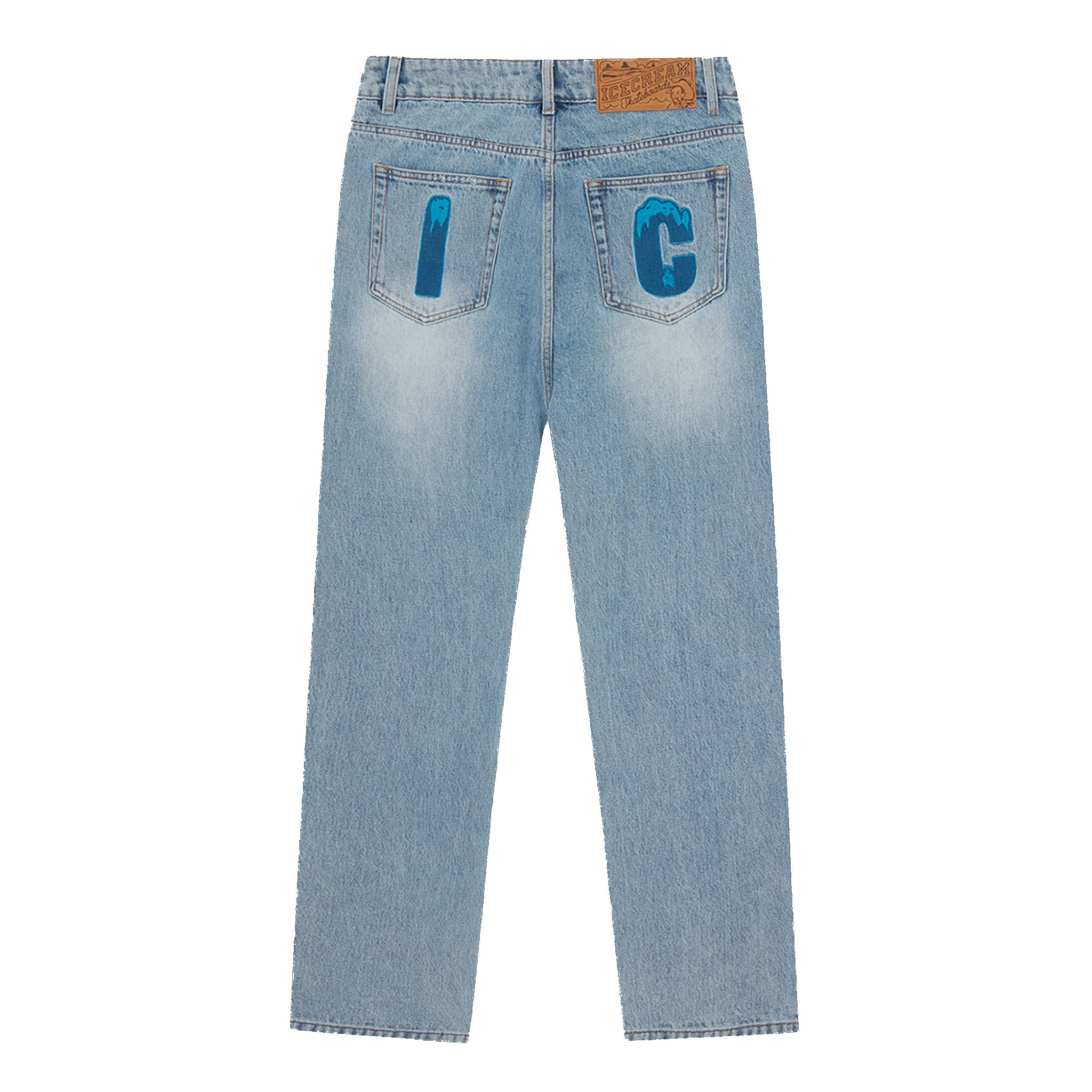 CRYSTAL RUNNING DOG JEANS sold by Billionaire Boys Club product image thumbnail 2