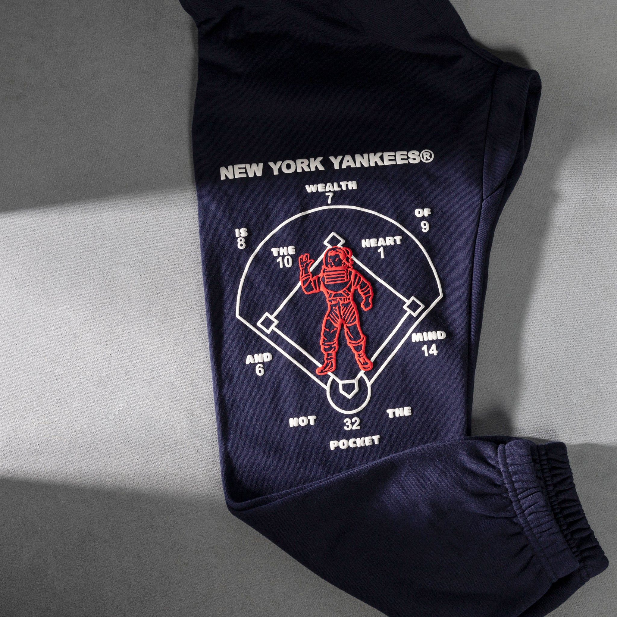 NEW YORK YANKEES X BBC DIAMOND SWEATPANT sold by Billionaire Boys Club product image thumbnail 3