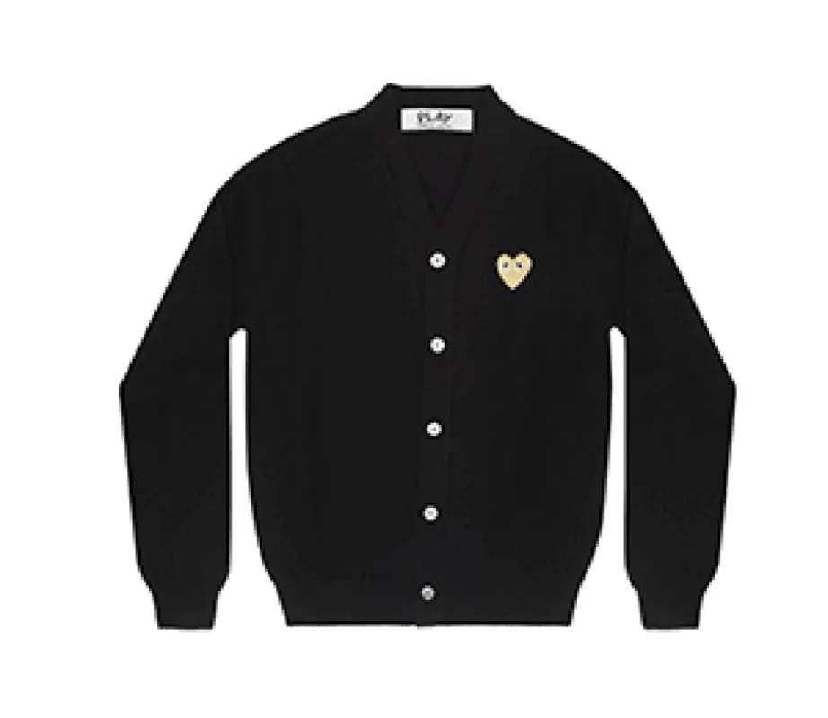 Womens Gold Heart Cardigan sold by Billionaire Boys Club