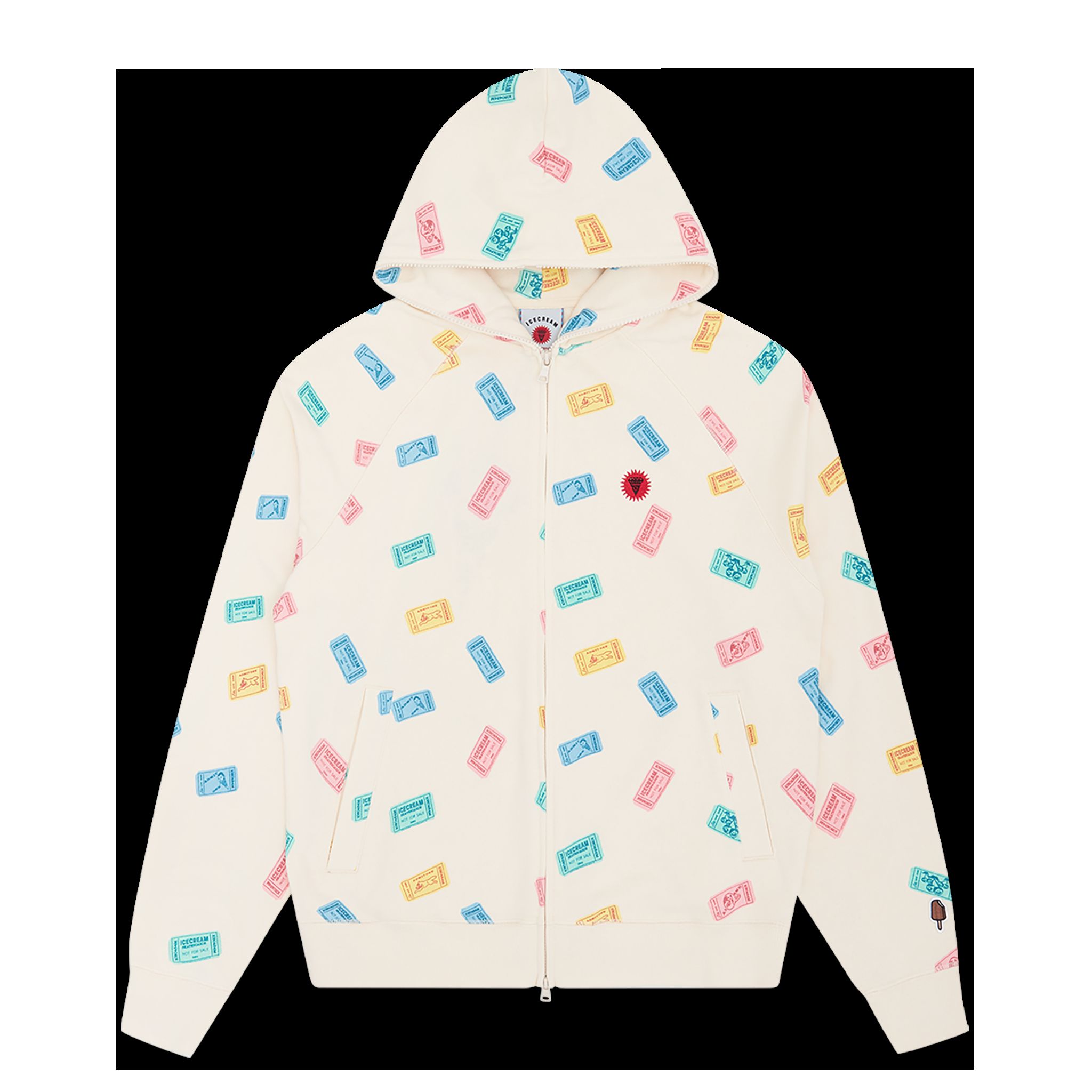 RAFFLE TICKET ZIP THROUGH sold by Billionaire Boys Club