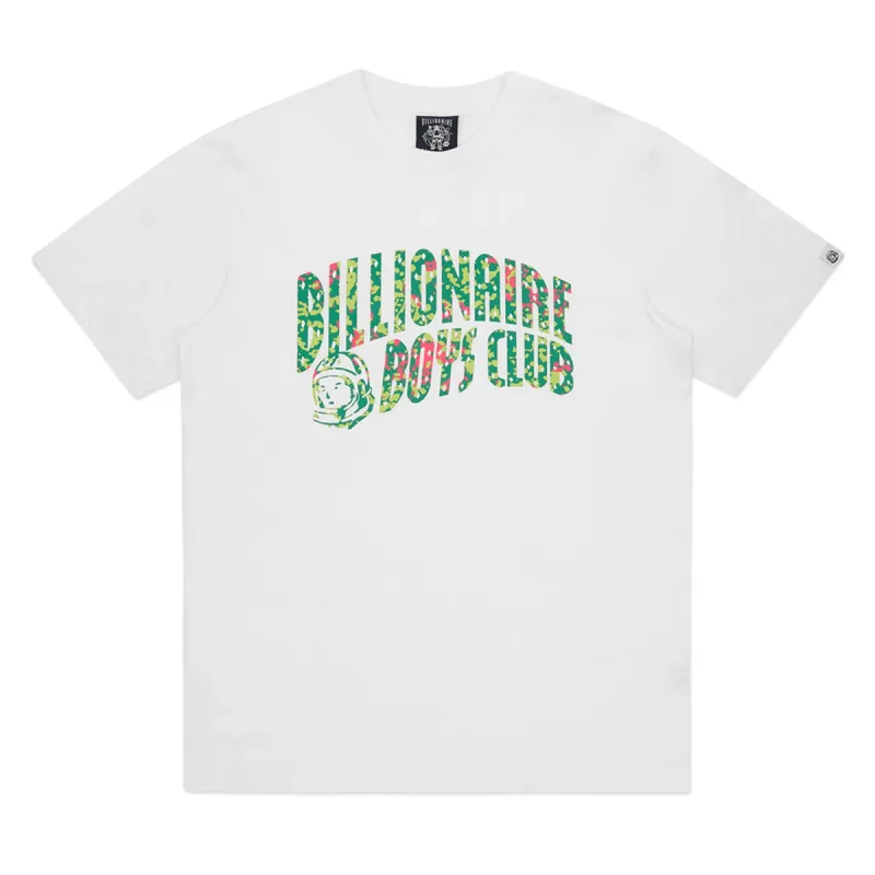 JUNGLE CAMO ARCH LOGO T-SHIRT sold by Billionaire Boys Club