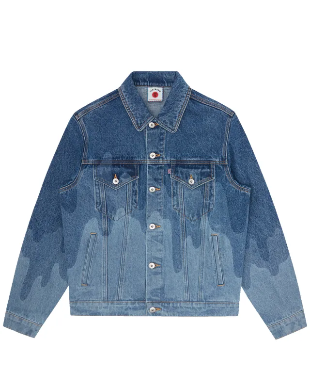 Lazer Drip Denim Trucker Jacket sold by Billionaire Boys Club