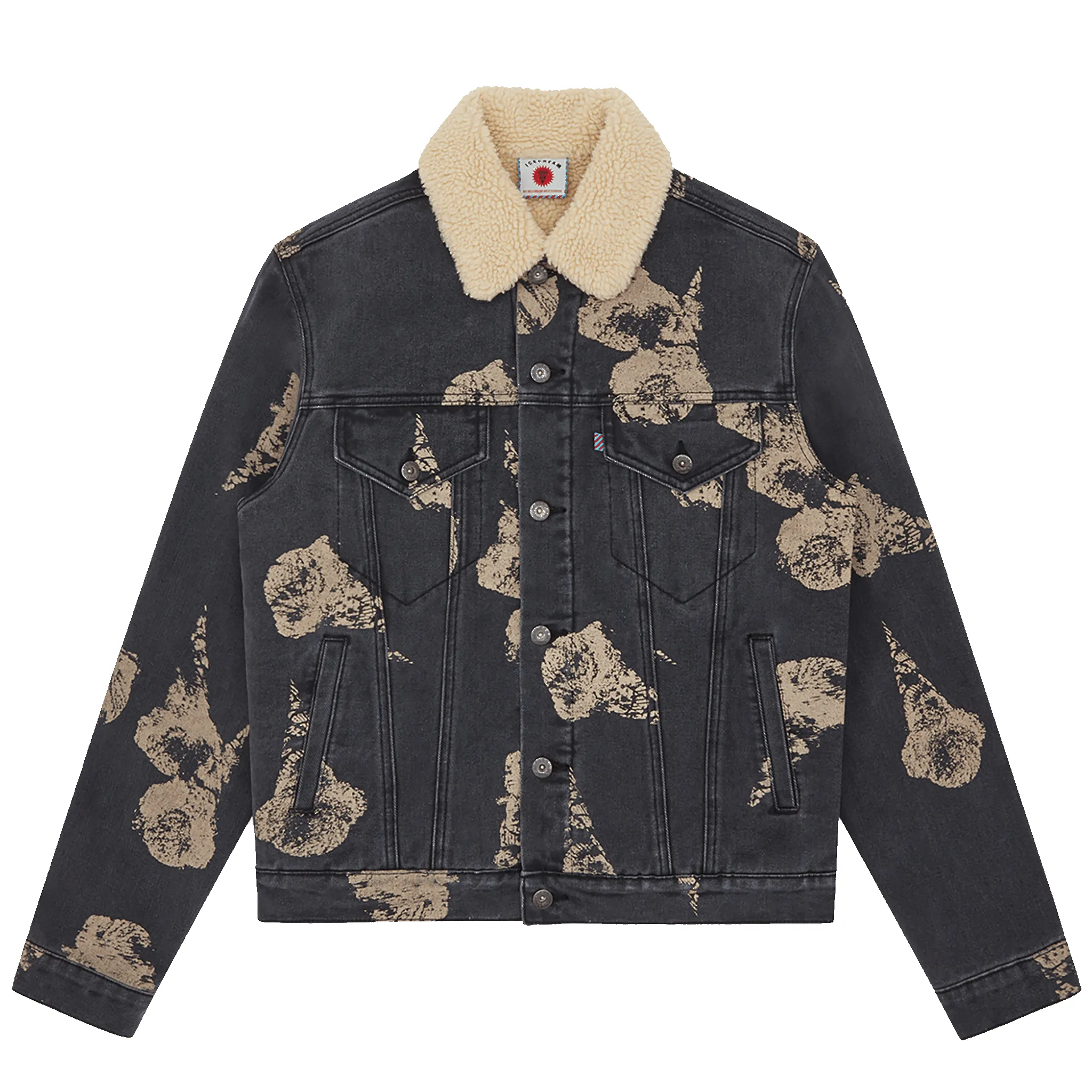 SHERPA COLLAR DENIM JACKET sold by Billionaire Boys Club