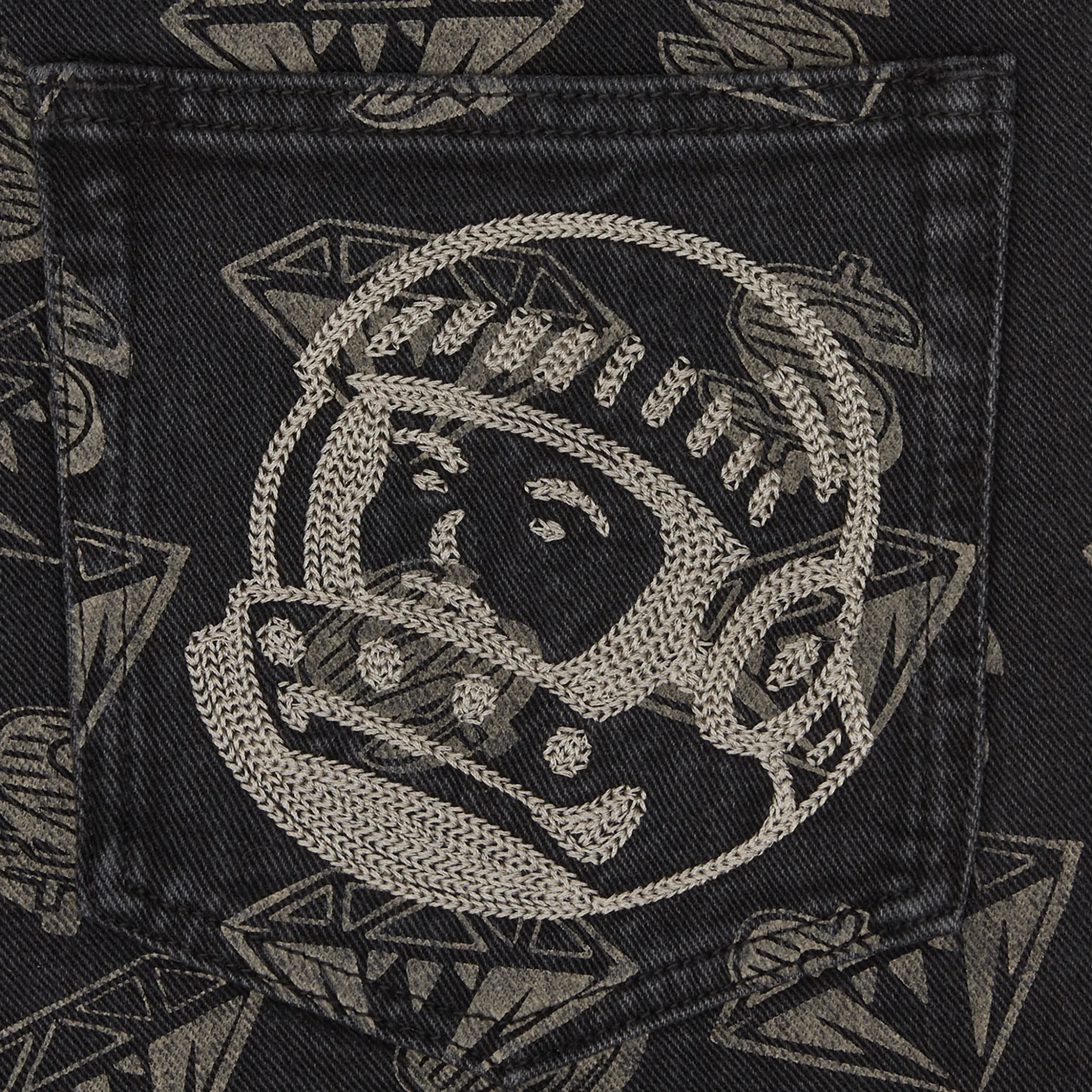 DIAMONDS & DOLLARS DENIM PANTS sold by Billionaire Boys Club product image thumbnail 4