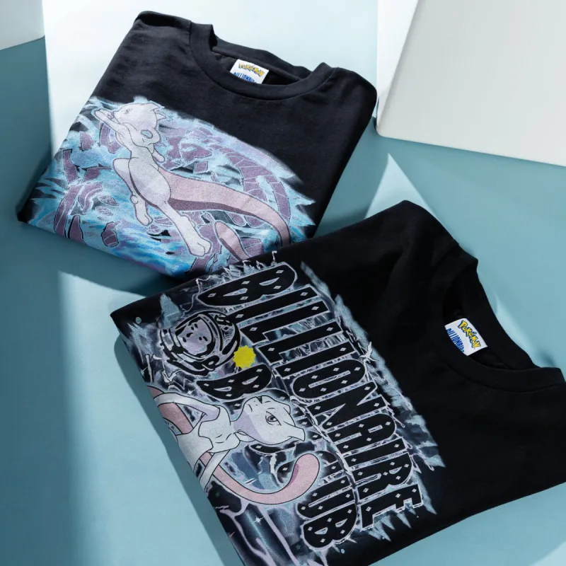BBC X POKEMON MEWTWO CURVE TEE sold by Billionaire Boys Club