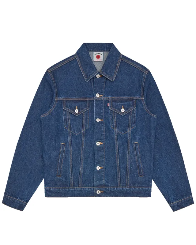 BAPE HEXAGRAM LASER DESTROY DENIM JACKET | Parallel