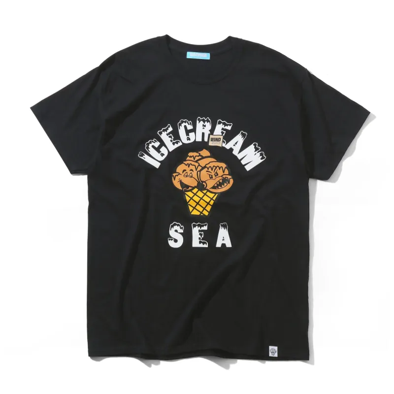 ICECREAM x WIND & SEA COTTON T-SHIRT #1 sold by Billionaire Boys Club