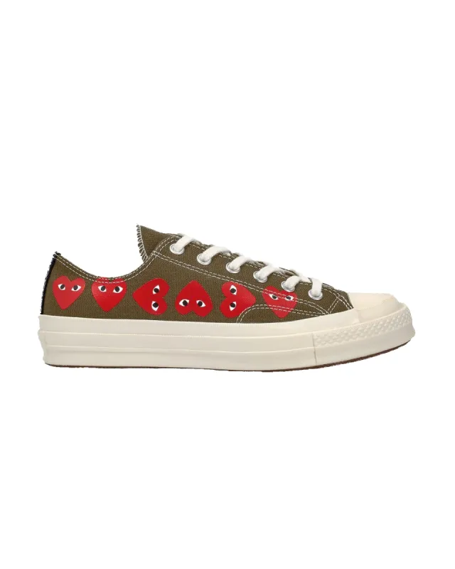 CHUCK TAYLOR ALL STAR MULTI HEART LOW TOP sold by Billionaire Boys Club