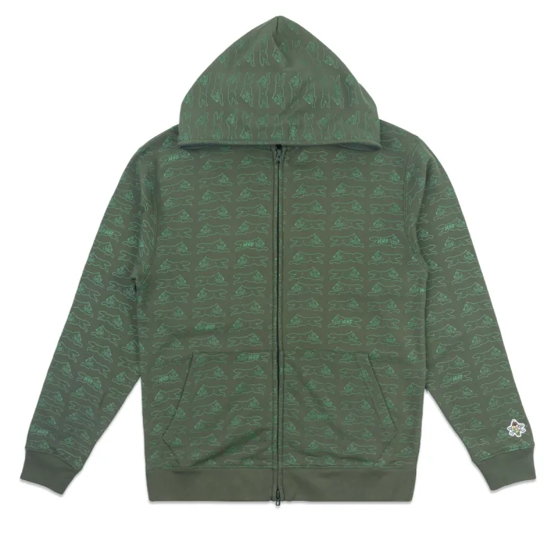 RUNNING DOG FULL ZIP HOODIE sold by Billionaire Boys Club